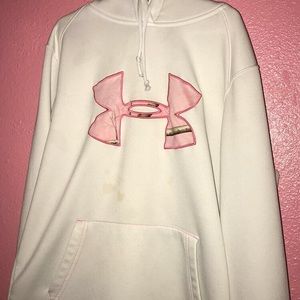 White & Pink Camo hoodie